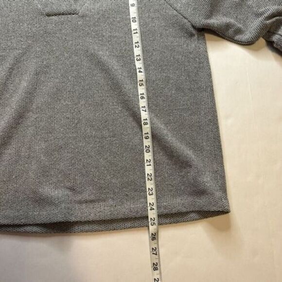 Bobeau V-Neck Kimono Pullover Heather Grey Medium - Picture 4 of 7